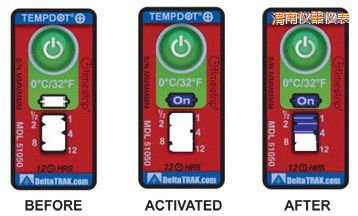 渭南溫度指示標簽 累計上升時間/溫度的標簽