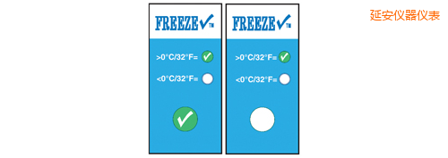 延安溫度指示標簽 冷凍檢查 Thermolabels