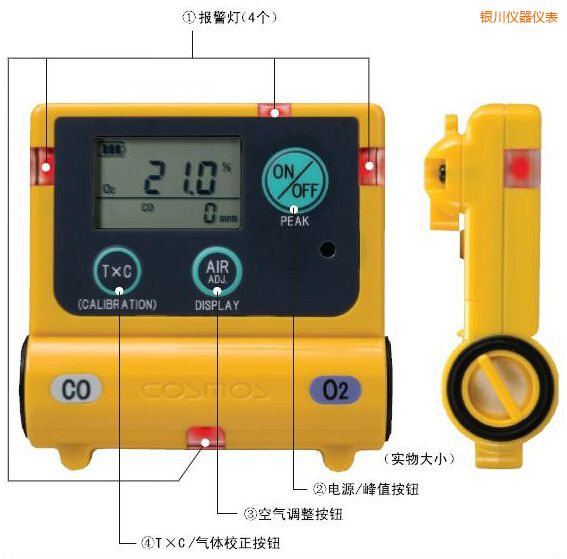 銀川復(fù)合型氣體檢測器